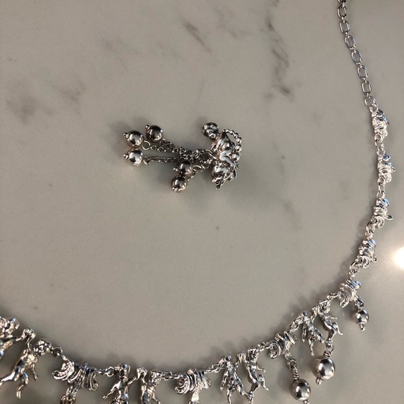 Vintage Guglielmo Cini sterling silver necklace - Picture 7 of 8